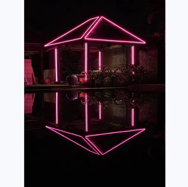 S0817 Side Edge Lighting Neon Light Housing – 8x17mm | Silicone LED Channel System | 8mm PCB Width | IP67 Waterproof | 16.4FT/5M*1/16.4FT/5M*5 | Local Stock US/UK/DE