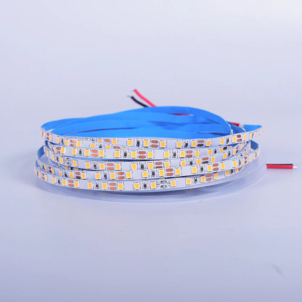 SMD2835 LED Strip Light, 5m Roll | 12V DC | 120 LEDs/m | 8W/m | White 3000K / 4000K / 6000K | 4mm / 5mm PCB | Non-Waterproof IP00