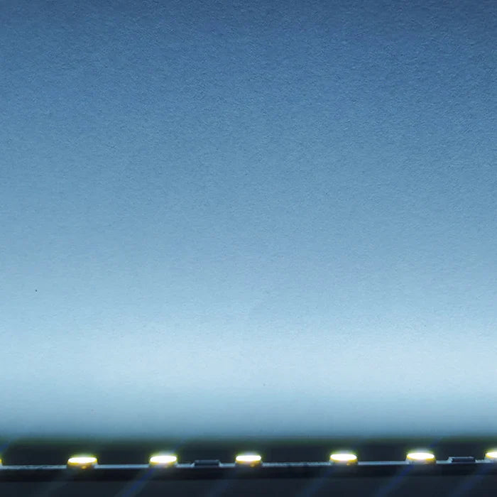 LightingWill SMD2835 8MM Wide Rigid LED Strip Light – DC12V / 24V | 12W/M | 120 LEDs/M | 8mm PCB | 1Meter Length | Warm White / Natural White / Daylight White / Cool White / Blue / Red / Green | High Brightness Indoor Lighting | 10 / 50PCS