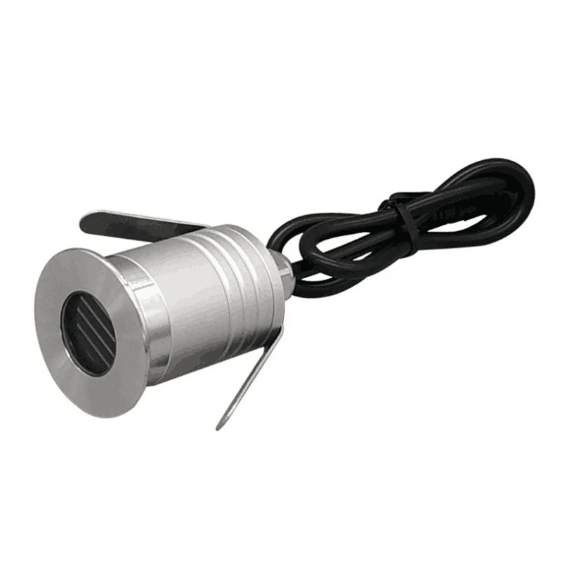 8/10-Pack Anti-Glare Grille Low Voltage LED Step Lights – 3000K / 4000K / 6000K | 1W / 3W | DC12–24V | IP67 Waterproof Stainless Steel Anti-Glare Step & Path Lights