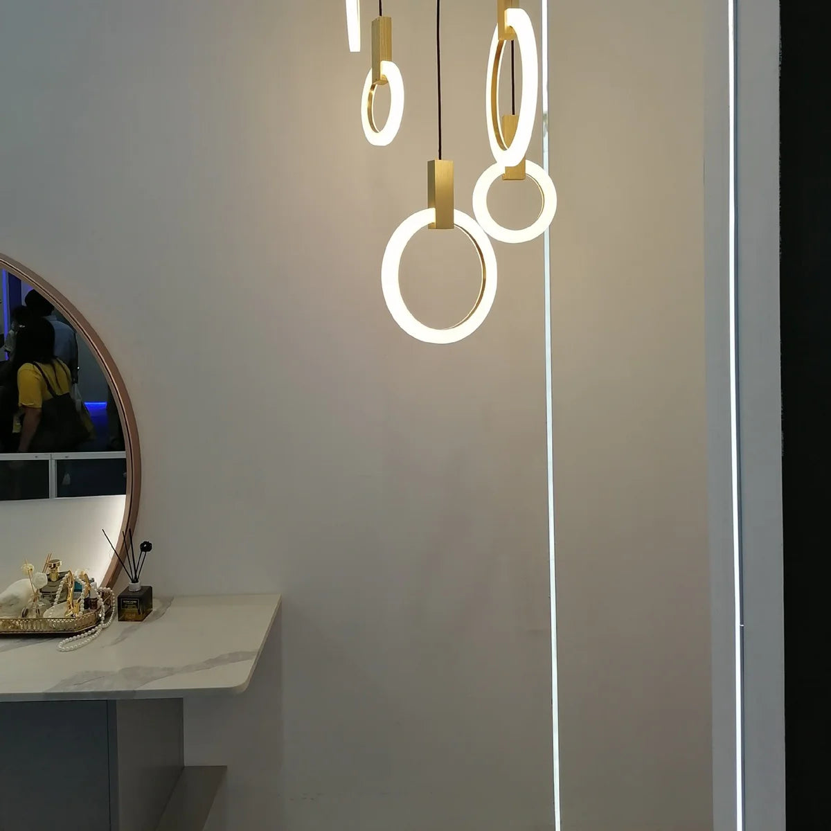 COB LED Strip Light 12V/24V 320/480/512LEDs/M, 8mm Flexible Dot-Free LED Tape, CRI80+ High Brightness Non-Waterproof, 3000K/4000K/6500K & RGB Colors for Cabinet Kitchen Lighting, 5M/10M Pack