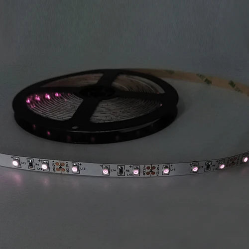 850nm SMD2835 DC12V Infrared LED Strip Light – Night Vision IR for Security, 60/120/240 LEDs/m, 5 Meters, IP00/IP65