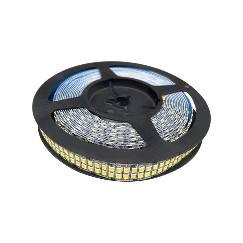SMD2835 Double Row LED Strip Light | 5M | DC 12V / 24V | 480 LEDs/m | 15mm PCB | High Brightness Low Voltage LED Tape | Non-Waterproof | Warm White / Natural White / Cool White