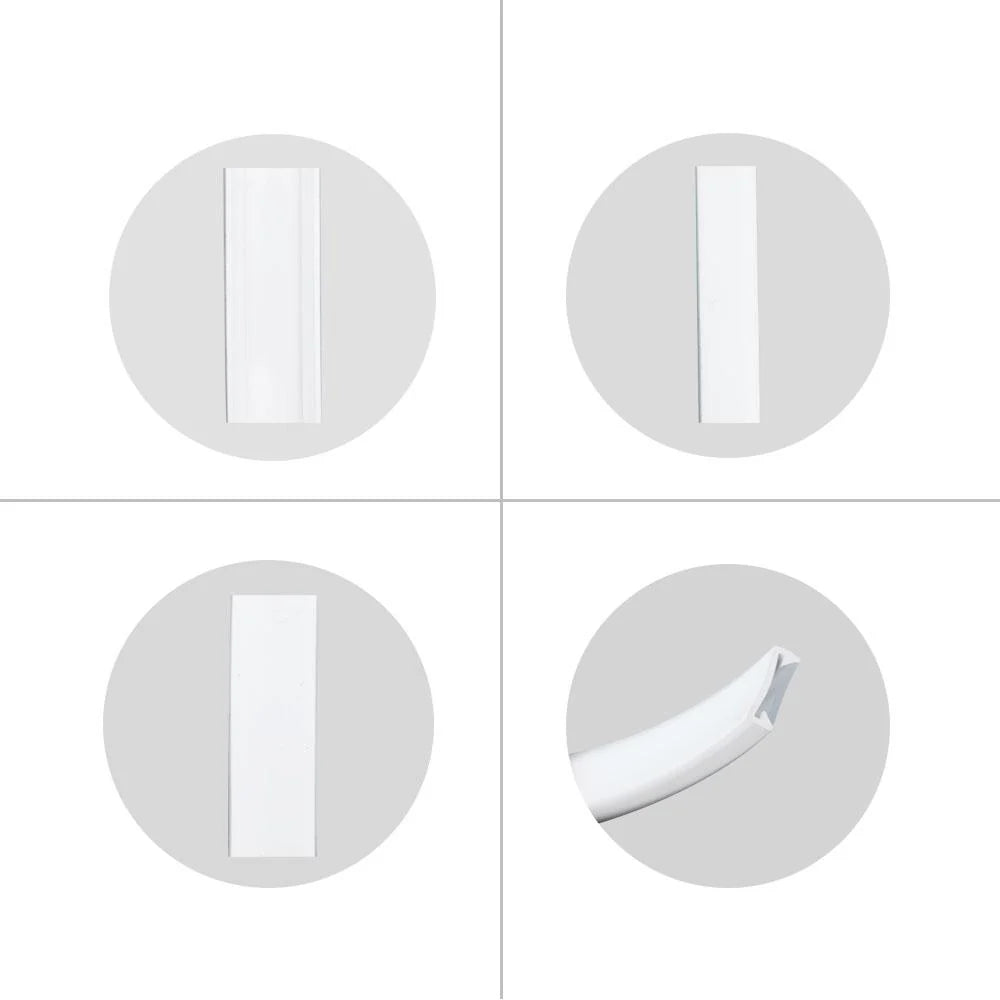 S0515 Neon Light Housing – 5x15mm | Silicone LED Channel System | 12mm PCB Width | IP67 Waterproof | 16.4FT/5M*1/16.4FT/5M*5