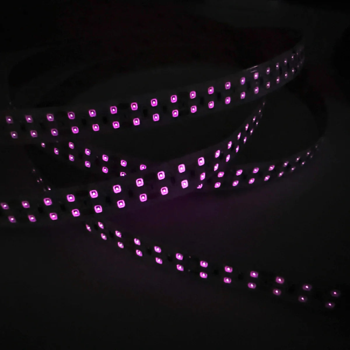 LightingWill 940nm SMD2835 DC12V IR LED Strip Light – 60/120/240 LEDs/m, 5 Meters, IP00/IP65