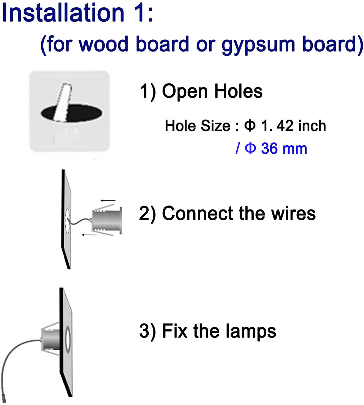 3W 3-LED Underwater Pool Lights – DC 12V / 24V Low Voltage | 3W | Stainless Steel & Aluminum Submersible Lights | IP68 Waterproof | Red / Green / Blue / 3000K / 4000K / 6000K for Pool, Fountain & Pond Lighting | 8 / 10-Pack