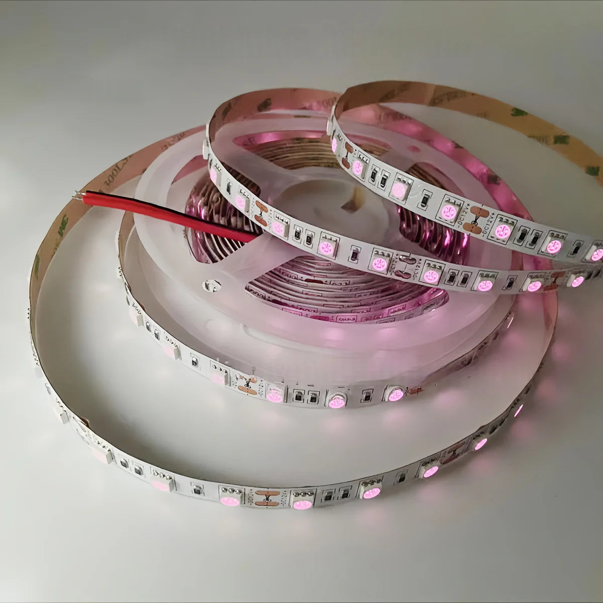 810nm SMD5050 DC12V Infrared LED Strip Light – High Power Near IR for Therapy, 30/60/120 LEDs/m, 5 Meters, IP00/IP65