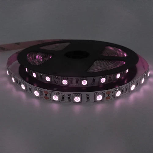 940nm SMD5050 DC12V Infrared LED Strip Light – High Power Invisible IR for Surveillance, 30/60/120 LEDs/m, 5 Meters, IP00/IP65