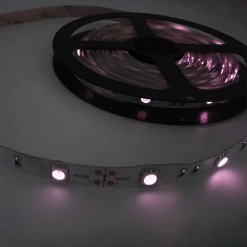 LightingWill 940nm SMD5050 DC12V IR LED Strip Light – 30/60/120 LEDs/m, 5 Meters, IP00/IP65