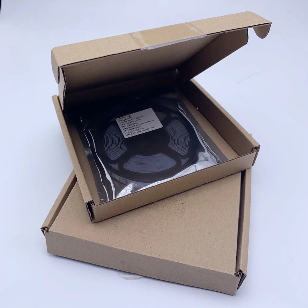 660–670nm SMD2835 DC12V Red LED Strip Light – Deep Red Light for Therapy & Growth, 60/120/240 LEDs/m, 5 Meters, IP00/IP65