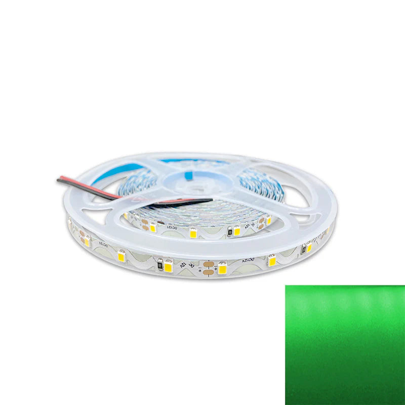 DC12V SMD2835 S-Shape LED Strip Light | 5M | 60 LEDs/m | 6mm PCB | High Brightness Low Voltage LED Tape | Non-Waterproof | Warm White / Natural White / Cool White / Red / Blue / Golden Yellow / Green / Pink | for Mirror, Kitchen Cabinet, Bedroom