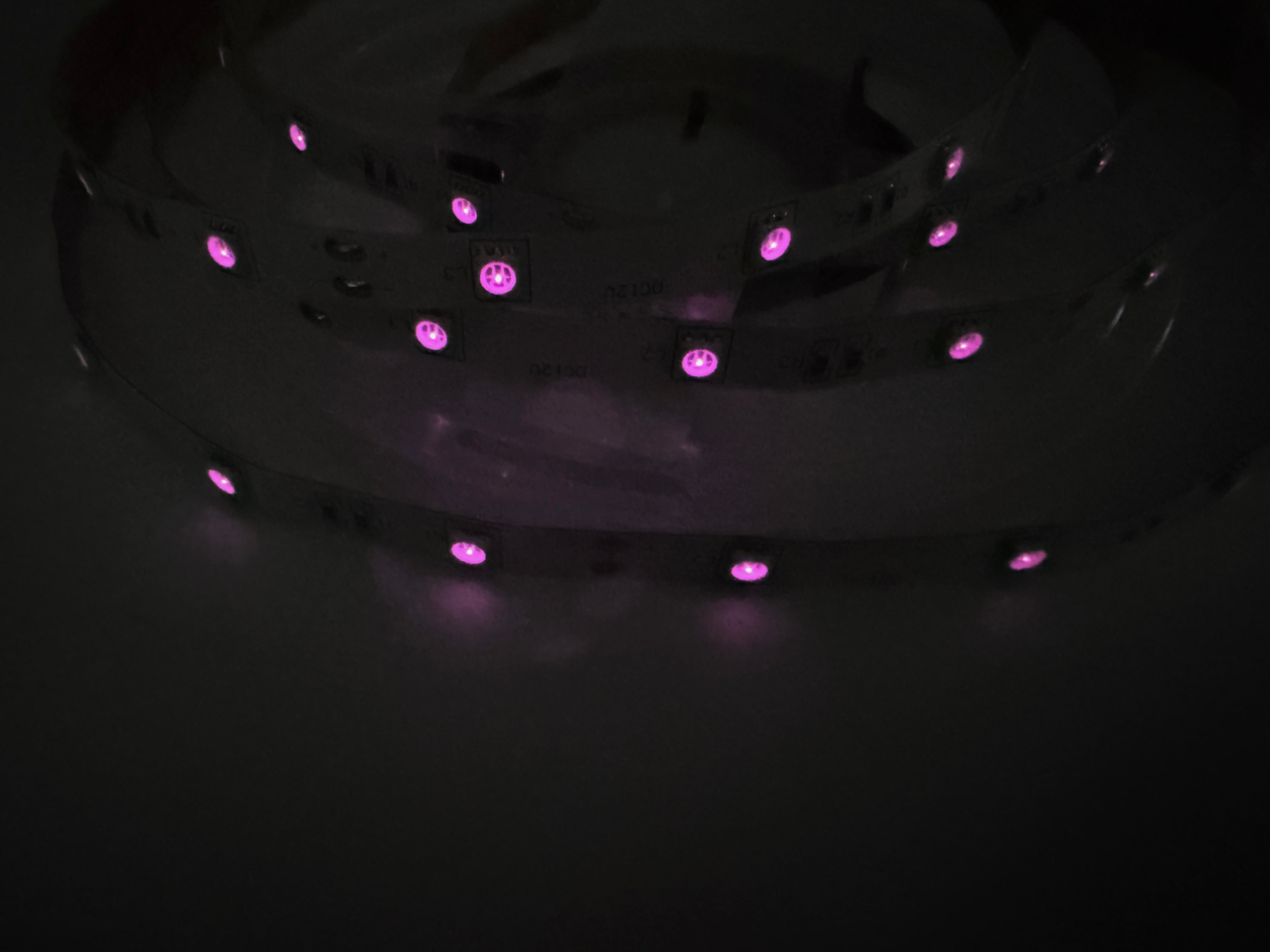 940nm SMD5050 DC12V Infrared LED Strip Light – High Power Invisible IR for Surveillance, 30/60/120 LEDs/m, 5 Meters, IP00/IP65