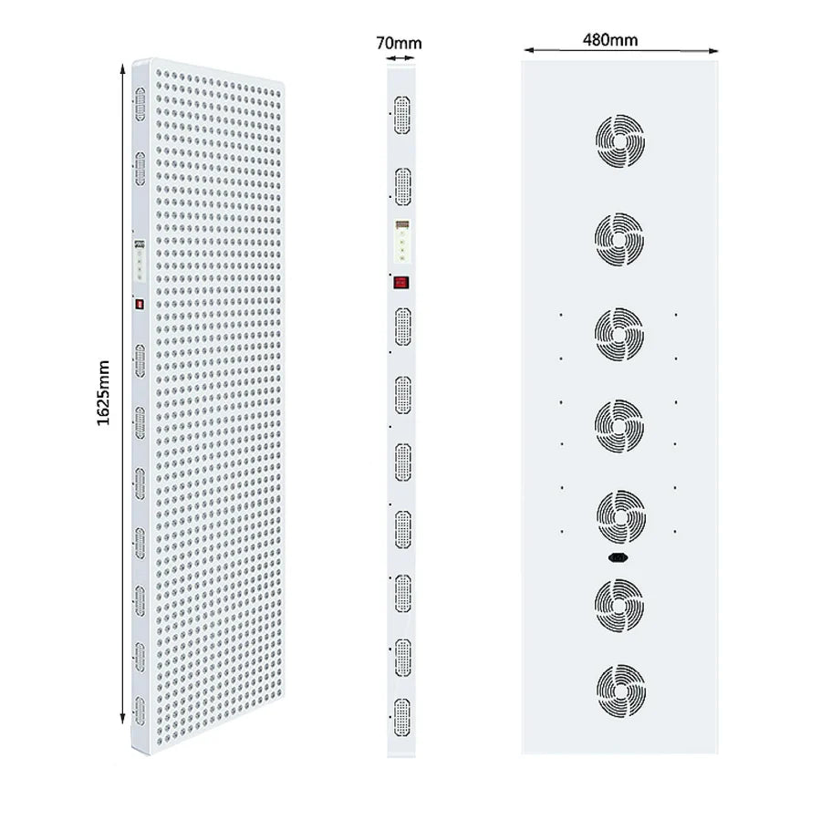 ALW-PRO4000 Red LED Light Therapy Panel, 1000W Deep Red 660nm & Near Infrared 850nm with Electrical Mobile Stand LED Light Therapy