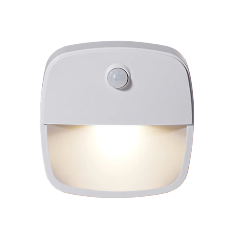 LightingWill LED Motion Sensor Light Battery Operated Dual White 3000K 6500K Switchable Cordless Stick On Night Light for Closet Kitchen Bathroom Hallway Cabinet 2 3 4 5 6 Pack