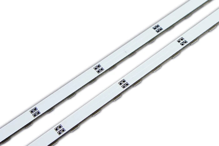 LightingWill SMD2835 4MM Wide Rigid LED Strip Light – DC12V / 24V | 12W/M | 120 LEDs/M | 4mm PCB | 1Meter Length | Warm White / Natural White / Daylight White / Cool White / Blue / Red / Green | High Brightness Indoor Lighting | 10 / 50PCS