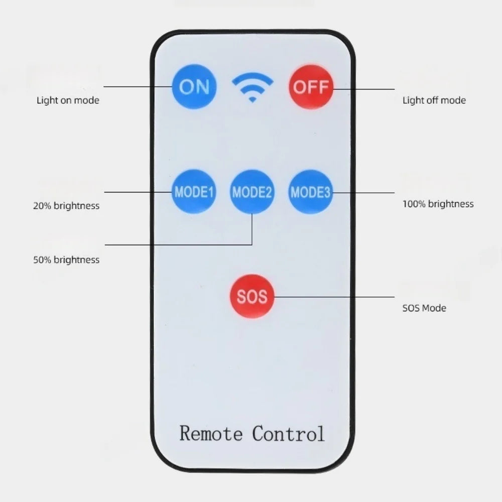 LightingWill FL-R Series Rechargeable LED Flood Light 100W-400W Portable Work Light IP65 Cool White Lithium Battery Remote Control Camping Emergency Yellow Frame 2/10-Pack