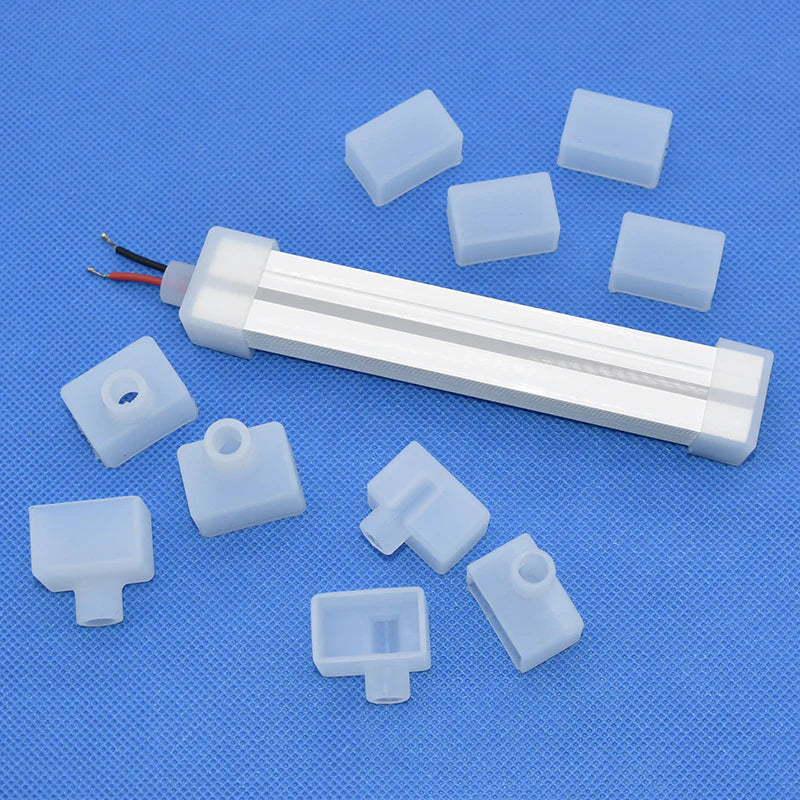 S1220 Side Edge Lighting Neon Light Housing – 12x20mm | Silicone LED Channel System | 10mm PCB Width | IP67 Waterproof | 16.4FT/5M*1/16.4FT/5M*5