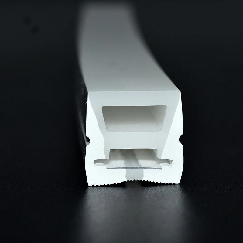 S1616 Side Edge Lighting Neon Light Housing – 16x16mm | Silicone LED Channel System | 12mm PCB Width | IP67 Waterproof |16.4FT/5M*1/16.4FT/5M*5
