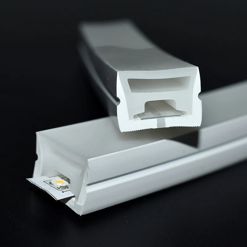 S1420 Neon Light Housing – 14x20mm | Silicone LED Channel System | 12mm PCB Width | IP67 Waterproof | 16.4FT/5M*1/16.4FT/5M*5M | Local Stock US/UK/DE