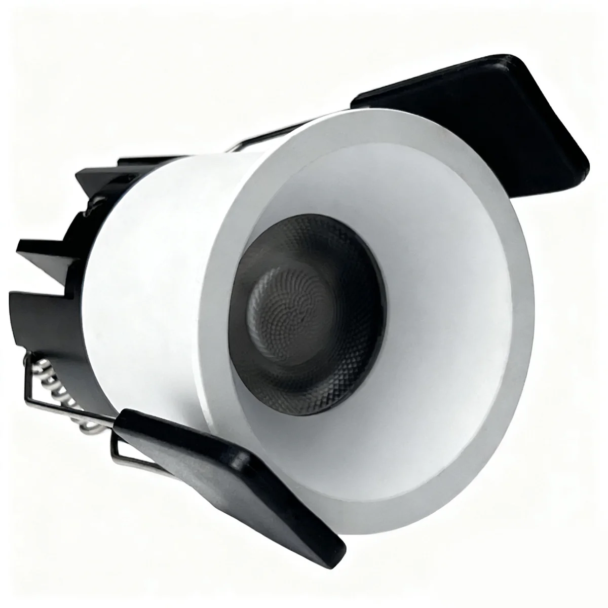FX Waterproof Downlight – FX-5 Series Deep Anti-Glare Mini LED Downlight | 3W / 5W | Ø1.38" Cutout | 24° Beam | AC100–240V | CRI 95+ Full Spectrum | Precision Accent Lighting | White Housing | 4 / 10 Pack | Non-Dimmable