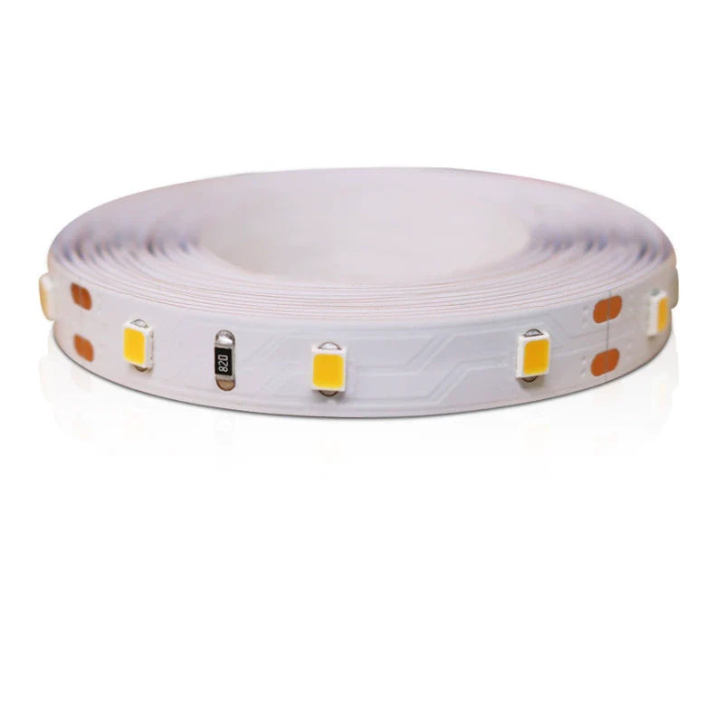 LightingWill DC12V SMD5050 Full Spectrum LED Strip Light 60LEDs/m 300 LEDs 12W/m, CRI 97+ High Bright LED Tape 2700K–6500K, 10mm PCB IP00/IP67 for Mirror, Cabinet, Bedroom Lighting, 5/50M