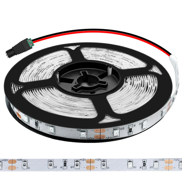 380–385nm UV LED Strip Light | SMD2835 / SMD5050 | 30/60/120/240 LEDs/m | DC12V | Non-Waterproof | Not Include Power Supply | For Fluorescent, Decorative & Accent Lighting