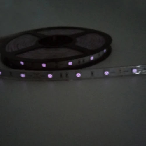LightingWill 850nm SMD5050 DC12V IR LED Strip Light – 30/60/120 LEDs/m, 5 Meters, IP00/IP65