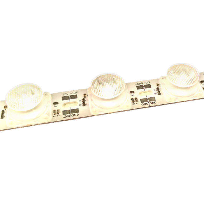 LightingWill 1M DC12V High Brightness Rigid LED Strip Light – 22W | SMD3030 18LEDs/M | 25mm PCB | Warm White / Natural White / Daylight White / Cool White | IP00 / IP65 | for Side-Emitting Light Box | 10 / 50PCS