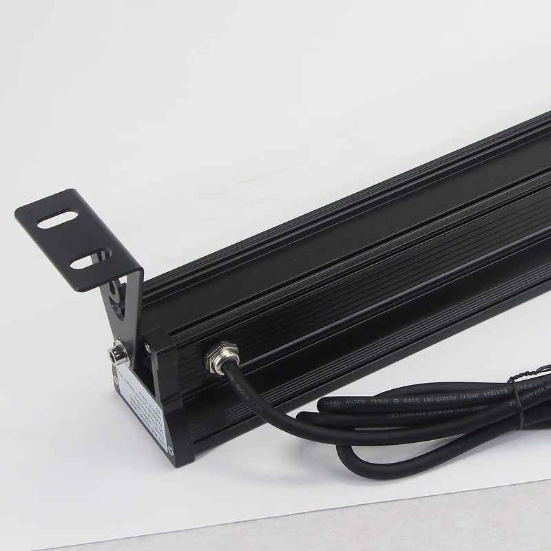 LightingWill Linkable 7060 Linear RGB LED Wall Washer – AC85-265V | 36W | Waterproof Color Changing Wall Wash Light | 24-Key RF Remote Control | for Indoor & Outdoor Architectural Lighting