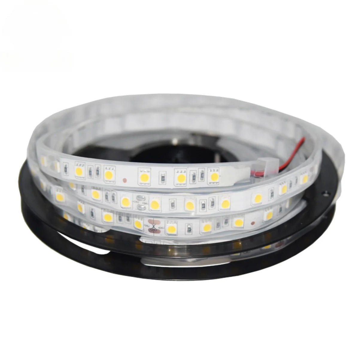SMD5050 LED Strip Light, 5m Roll | 12V DC | 60 LEDs/m | 12W/m | Standard & High Brightness Options (10–12lm / 20–22lm per LED) | White 3000K / 4000K / 6000K | IP00 / IP67
