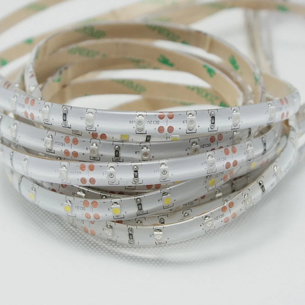 940nm SMD2835 DC12V Infrared LED Strip Light – Invisible IR for Cameras & Sensors, 60/120/240 LEDs/m, 5 Meters, IP00/IP65