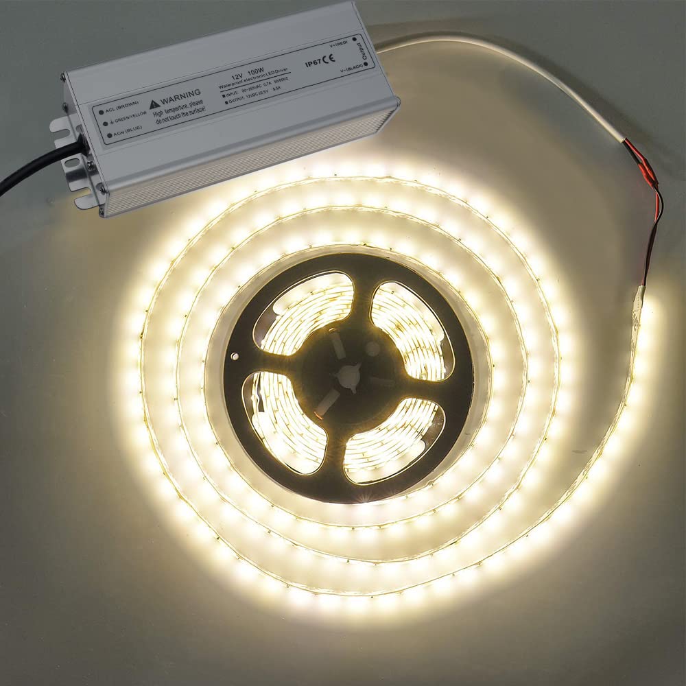 12V Waterproof LED Power Supply, 30W–300W Outdoor LED Driver, 90–265V AC Input, Single or Dual Wire Output, CE/RoHS/FCC Certified, US / UK / EU Plug &amp; Wire Lead Options