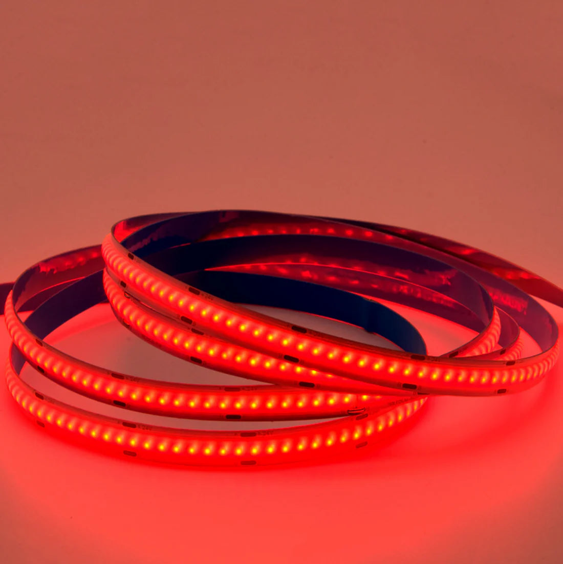 RGBW / RGBWW / RGBCCT COB LED Strip Light 12V/24V 756LEDs/M, 12mm Flexible Dot-Free LED Tape, Non-Waterproof, RGB Color Changing for Cabinet Kitchen & Office Lighting, 5M/10M Pack / Complete Kit