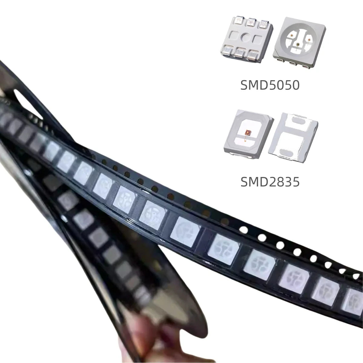 660–670nm Red LED Emitters – Deep Red LED Chips for Photobiomodulation & Plant Growth | Pack of 1000 / 4000 | 0.2W / 0.5W | Gold Wire | SMD2835 / SMD5050