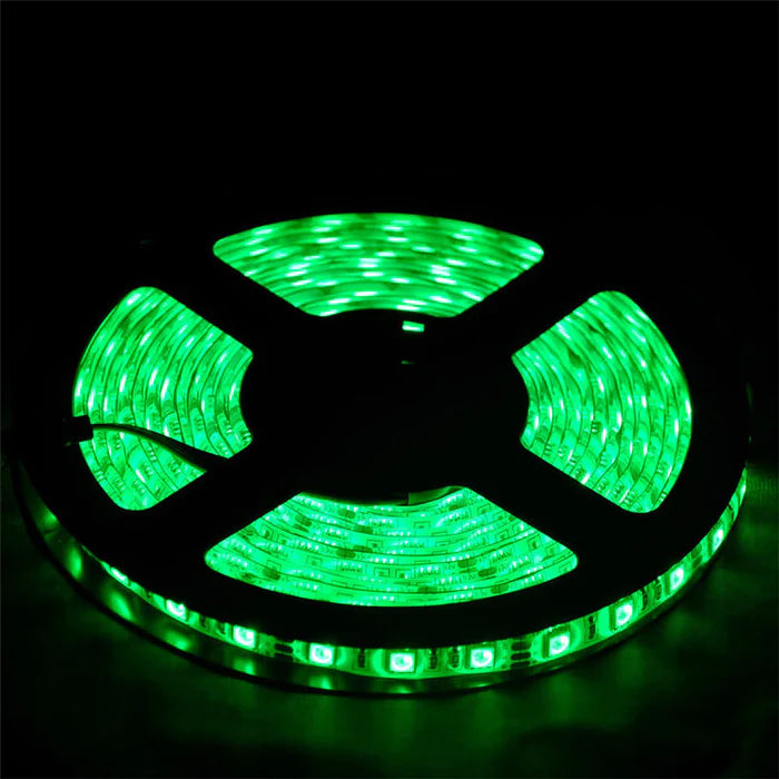 LightingWill 10MM SMD5050 RGB LED Strip Light - DC12V | 60 / 120 LEDs/M | 10mm PCB | IP00 / IP65 / IP67 | 5/50M | for Mirror, Kitchen Cabinet, Bedroom