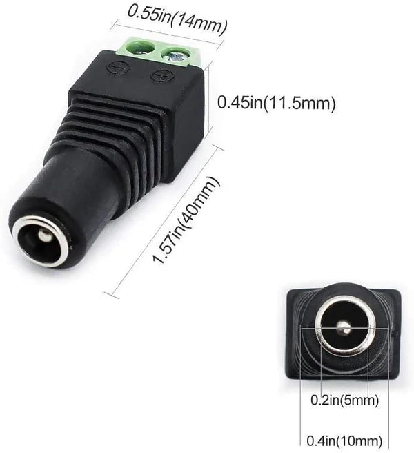 Desktop Power Supply Adapter DC 6V 30W–60W, AC 100–240V Input Switching Transformer with US Plug for Electronics, Router, Toys, DIY Projects