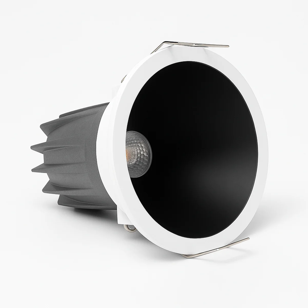 PRO Downlight PRO-2C Series Deep Recessed Anti-Glare Full Spectrum LED Downlight | AC 200–240V | 4 / 10 Pack | 5W / 9W | 3000K / 4000K / 5000K | 24° Beam | White Finish | CRI 95+ | Commercial Recessed Ceiling Fixture