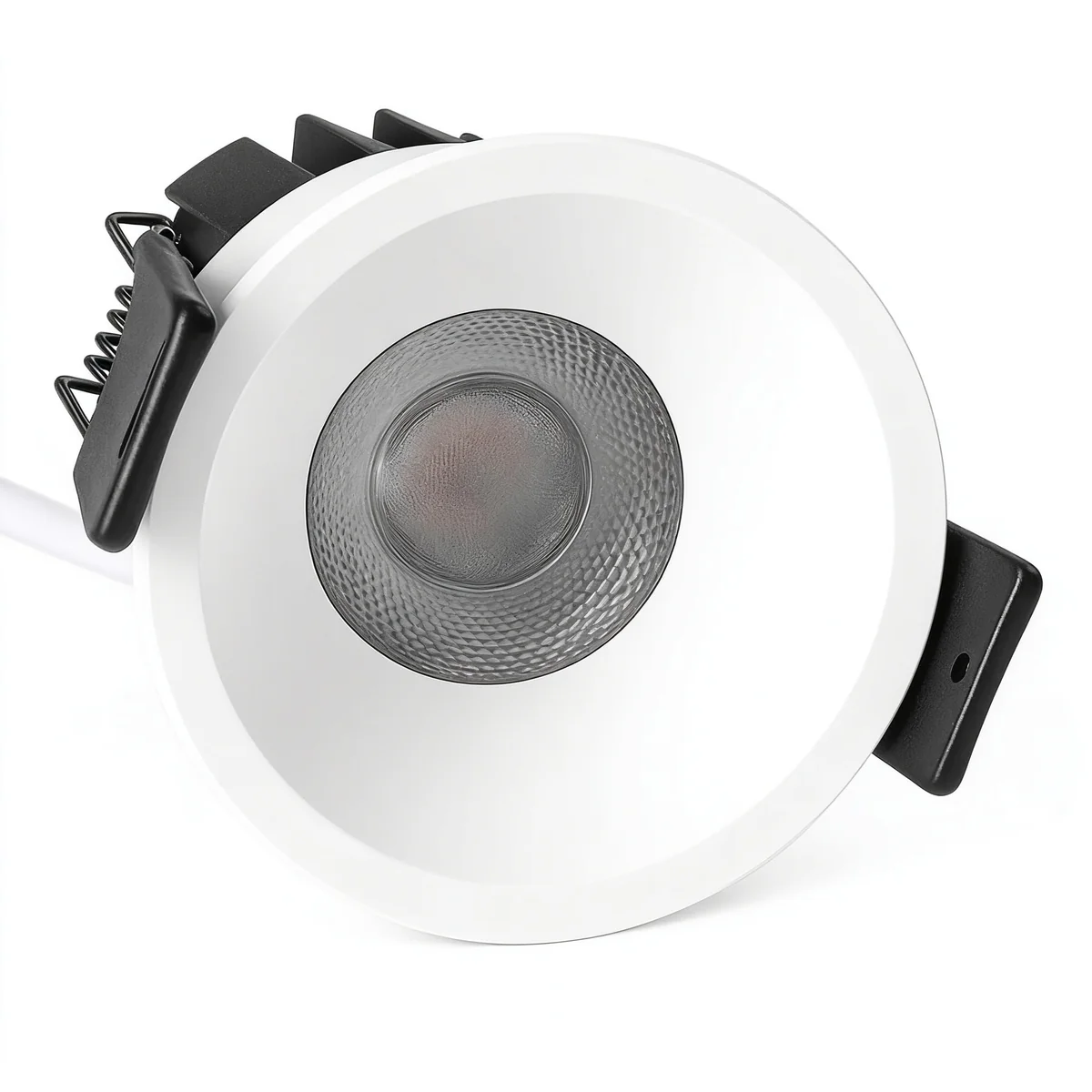PRO Downlight PRO-1A Series Deep Recessed Anti-Glare Full Spectrum LED Downlight | AC 100–130V | 4 / 10 Pack | 7W / 9W / 12W | 5-CCT Selectable | 24° Narrow Beam | White Trim | CRI 95+ | Commercial Recessed Ceiling Light