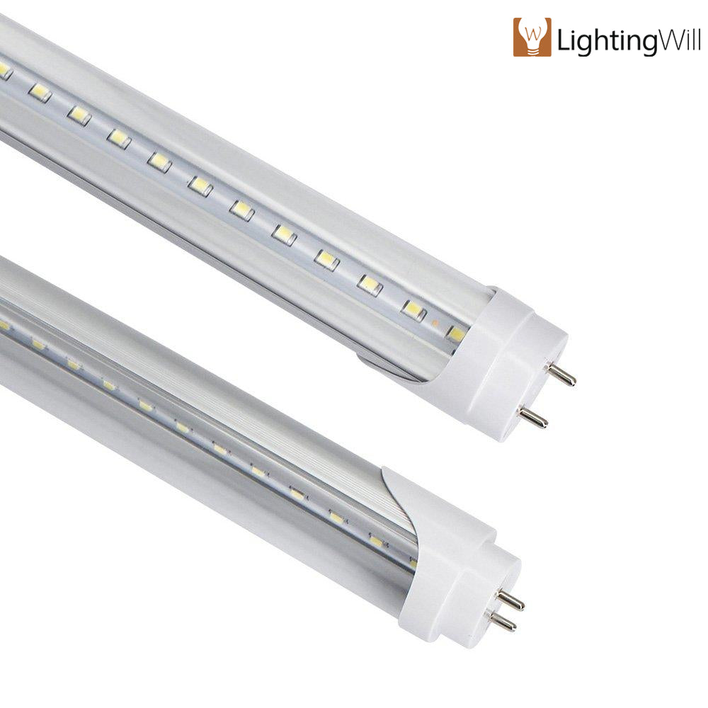 W LightingWill T8 LED Tube Light 2Ft Dual-End Powered Ballast Bypass AC85-265V Lighting Tube Fixtures